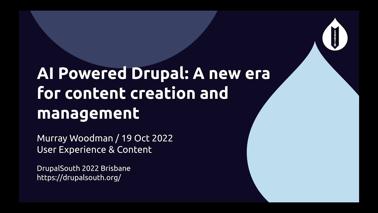 AI Powered Drupal- A new era for content creation and management