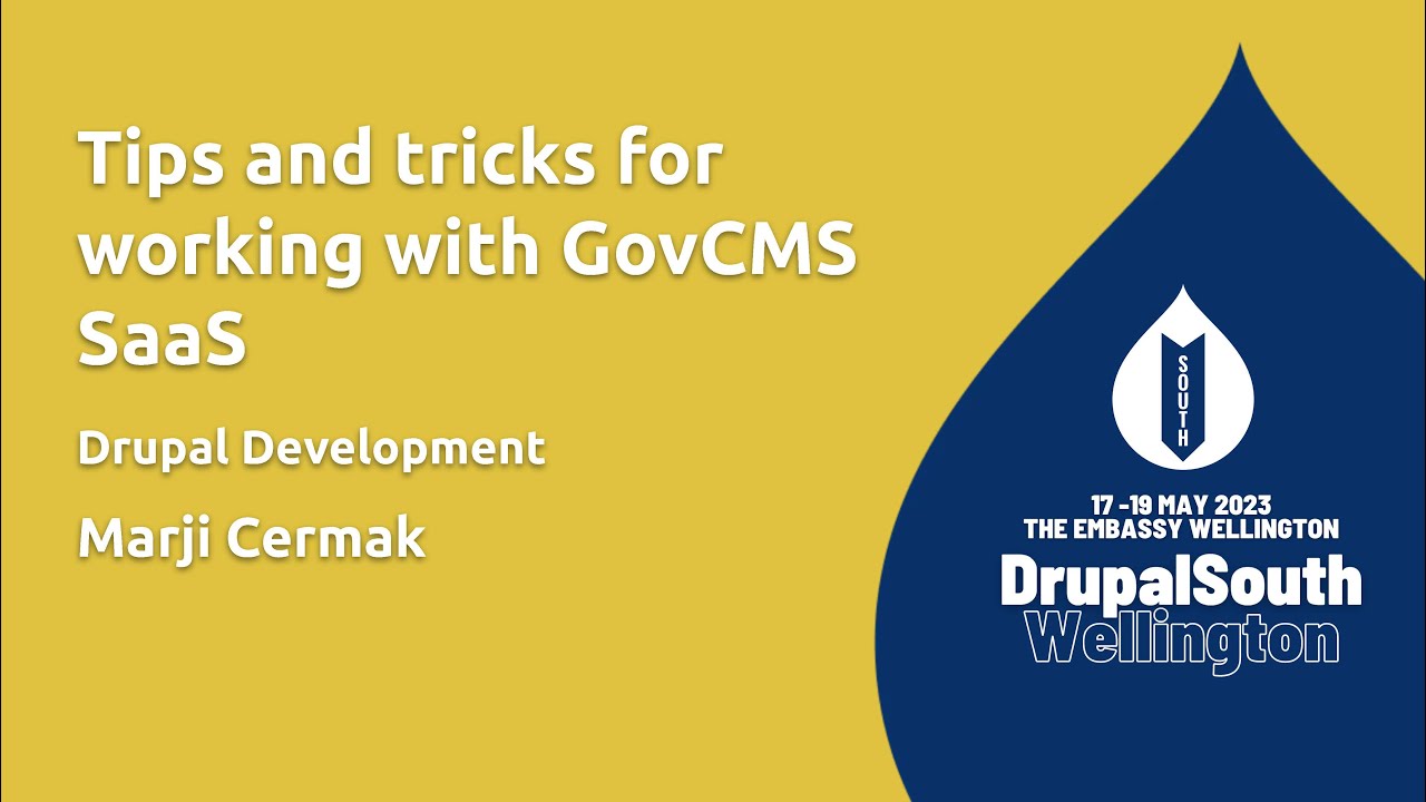 Tips and tricks for working with GovCMS SaaS