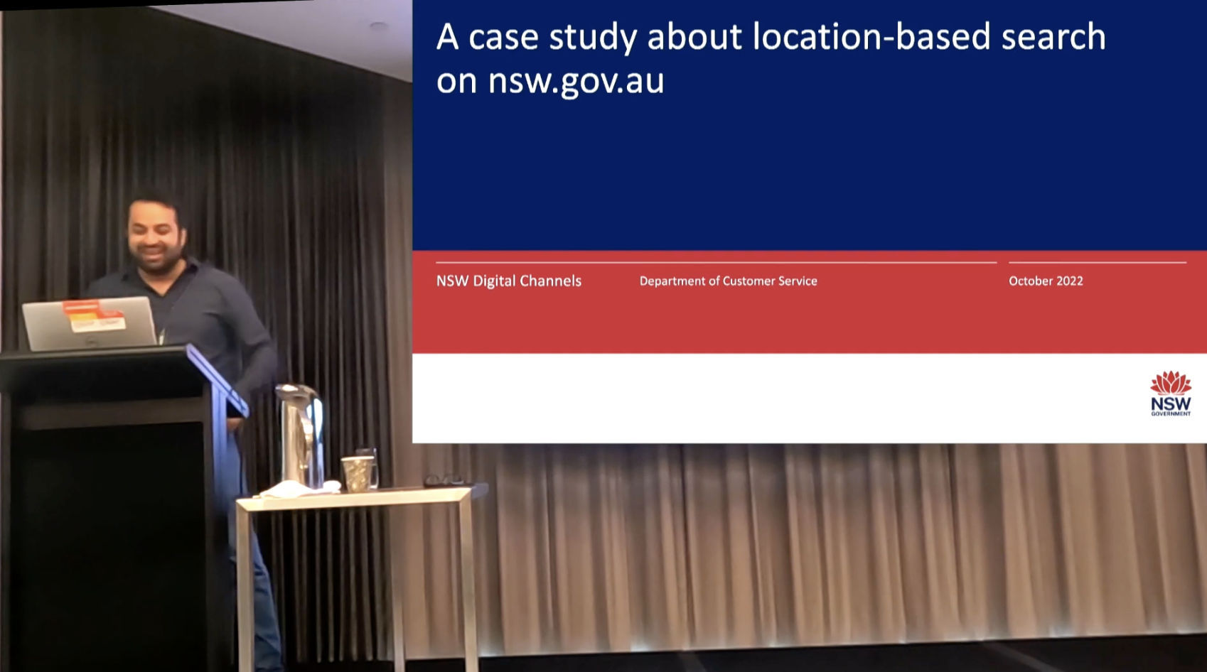 A case study about location based search on nsw.gov.au website